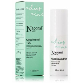 Nacomi Next Level Glycolic Acid 10% Serum öine kooriv näoseerum