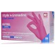 Med-Comfort Nitril Gloves Style Pink розовые одноразовые нитриловые перчатки 100 шт.