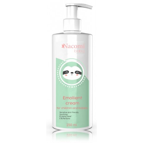 Nacomi Baby Emollient Cream kehakreem lastele ja beebidele