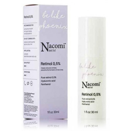 Nacomi Next Level Retinol 0,5% ночная сыворотка для лица