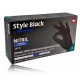 Med-Comfort Nitril Gloves Style Black mustad ühekordsed nitriilkindad