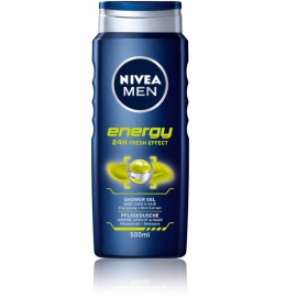 Nivea Men Energy бодрящий гель для душа для мужчин