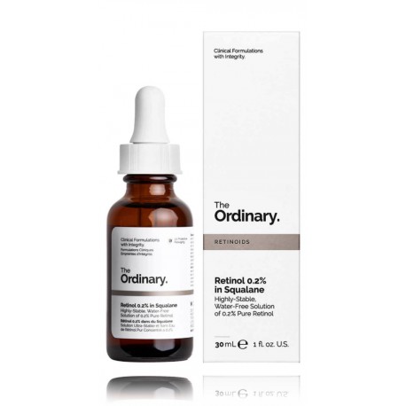 The Ordinary Retinol 0,2% in Squalane retinooli kontsentraat näole