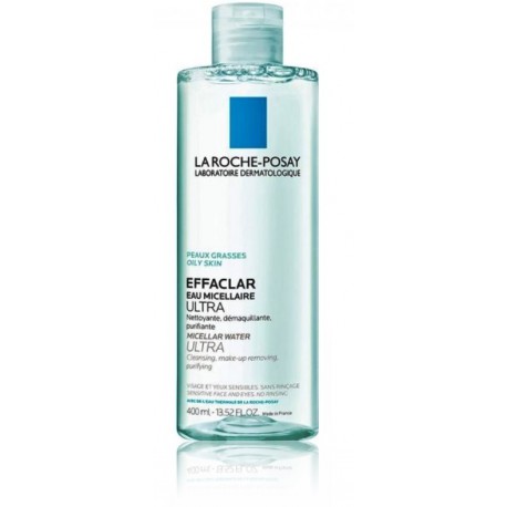 La Roche-Posay Effaclar Micellar Water Ultra mitsellaarvesi tundlikule ja rasusele nahale