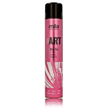 Mila BeART Dry Fix Extra Strong Hair Spray лак для волос экстра сильной фиксации