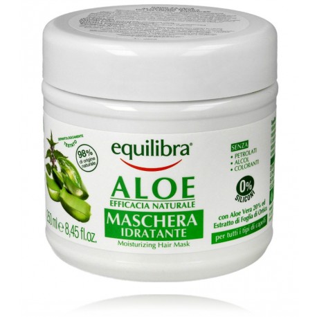 Equilibra Aloe Moisturizing niisutav juuksemask aaloega