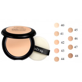 Isadora Velvet Touch Sheer Cover kompaktpuuder 7,5 g.