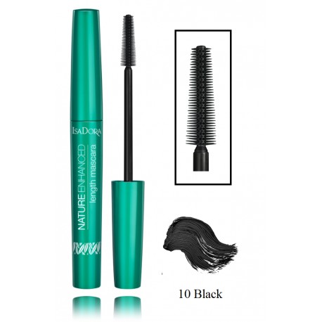 IsaDora Nature Enhanced Length Mascara pikendav ripsmetušš 8 ml.