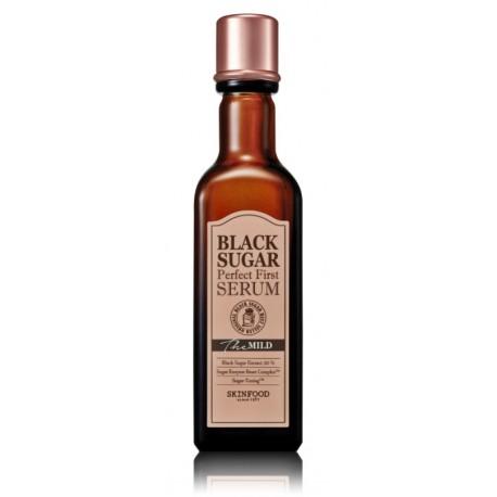 Skinfood Black Sugar Perfect First Serum The Mild näoseerum roosuhkruga