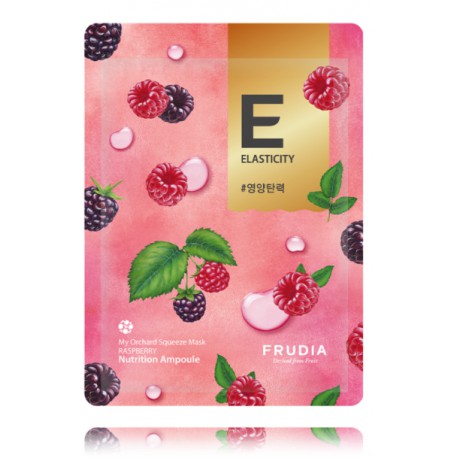 Frudia My Orchard Squeeze Mask Raspberry Nutrition Ampoule rahustav näomask