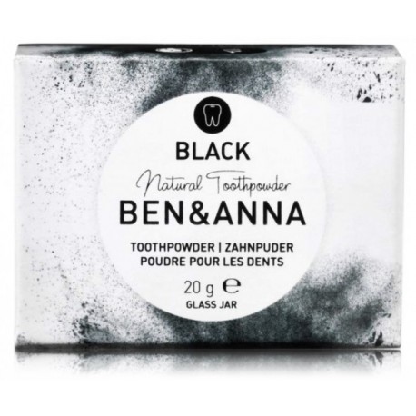 Ben & Anna Natural Toothpowder Black отбеливающий зубной порошок