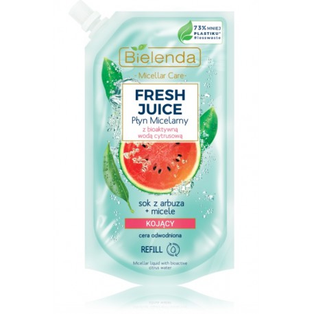 Bielenda FRESH JUICE Micellar Liquid Cleansing Citrus Watermelon mitsellaarvesi