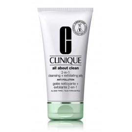 Clinique All About Clean 2-in-1 Cleansing Exfoliating Jelly очищающий скраб для лица