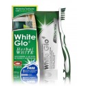 White Glo Herbal Whitening Toothpaste komplekt (taimne valgendav pasta 100 ml. + hambahari)