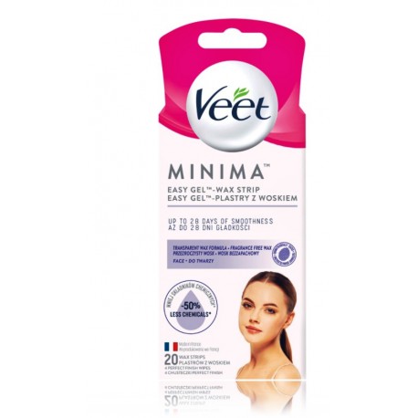 Veet Minima Easy Gel depilatsioonivaha ribad näole