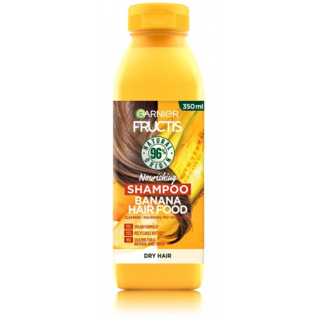 Garnier Fructis Banana Hair Food šampoon kuivadele juustele