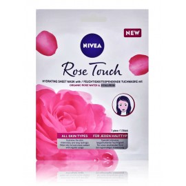 Nivea Rose Touch Hydrating Sheet Mask intensiivselt niisutav kangasmask