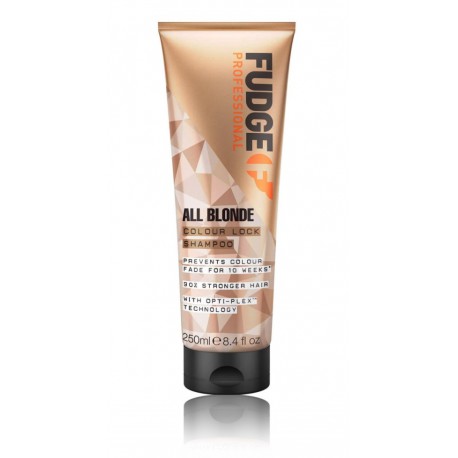 Fudge Professional All Blonde Color Lock Shampoo šampoon blondidele juustele