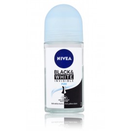 Nivea Invisible For Black & White Pure Roll-On Antiperspirant rull-antiperspirant naistele