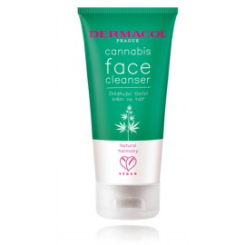 Dermacol Cannabis Face Cleanser näopuhastusvahend tundlikule nahale