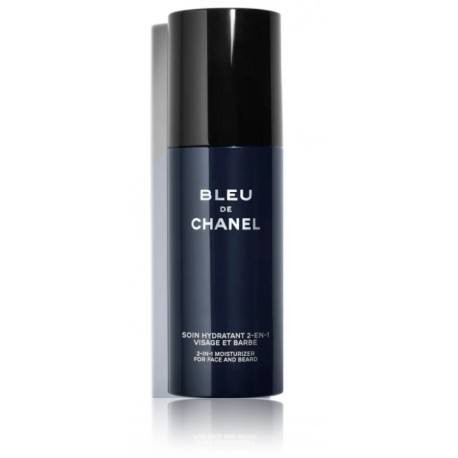 Chanel Bleu de Chanel 2in1 Moisturizer for Face and Beard увлажняющий крем для лица и бороды