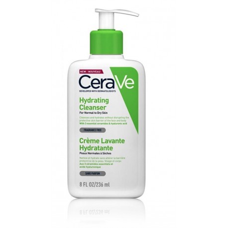CeraVe Hydrating Cleanser niisutav näopuhastusvahend normaalsele / kuivale nahale