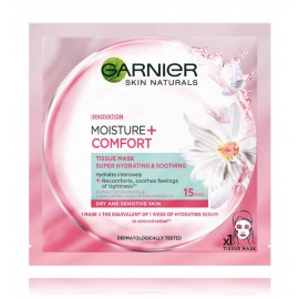 Garnier Skin Naturals Moisture + Comfort kangasmask