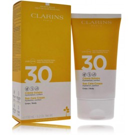 Clarins Dry Touch Sun Care Body Cream SPF30 päikesekaitsekreem kehale