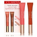 Clarins Instant Light Natural Lip Perfector huuleläike komplekt (2 x 12 ml)
