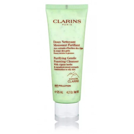 Clarins Purifying Gentle Foaming Cleanser näopuhastusvahend kombineeritud/rasusele nahale