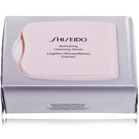 Shiseido Refreshing Cleansing näopuhastuslapid