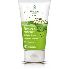 Weleda 2in1 Cheerful Lime dušikreem ja šampoon ühes lastele