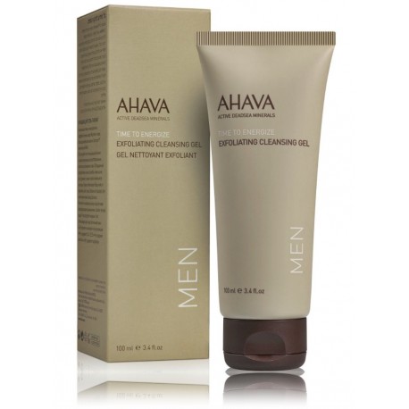 Ahava Men Time To Energize Cleansing Gel näokoorija meestele