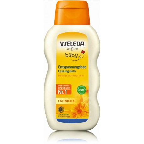 Weleda Calendula Calming rahustav vannivaht väikelastele