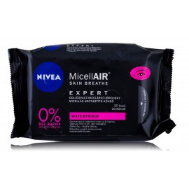 Nivea MicellAIR Expert salvrätikud veekindla meigi puhastamiseks