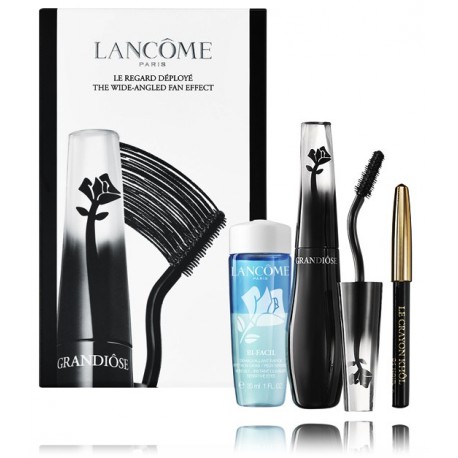 Lancome Grandiose komplekt naistele (10 ml ripsmetušš + 1,1 g silmapliiats + 30 ml silmameigieemaldaja)