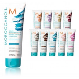 Moroccanoil Color Depositing Mask Aquamarine tooniv juuksemask