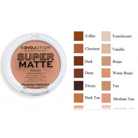 Makeup Revolution Relove Super Matte прессованная пудра