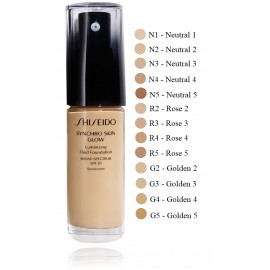 Shiseido Synchro Skin Glow sära andev jumestuskreem