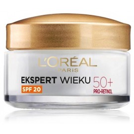 L'oreal Paris Age Specialist 50+ SPF20 kortsudevastane päevakreem