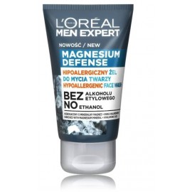 L'oreal Men Magnesium Defense Gel näopuhastusvahend meestele