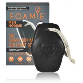 Foamie What A Man 3in1 Shower Body Bar keha ja juuste puhastusvahend meestele