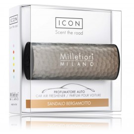 Millefiori Icon Hammered Metal Sandalo Bergamotto autolõhnastaja
