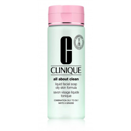 Clinique Liquid Facial Soap vedel näoseep (kombineeritud/rasusele nahale) 200 ml