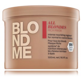 Schwarzkopf Professional Blondme Rich intensiivselt toitev mask heledatele juustele