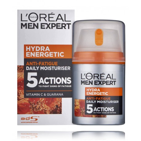 L'oreal Paris Men Expert Hydra Energetic Anti-Fatigue Daily Moisturizer näoniisutaja meestele