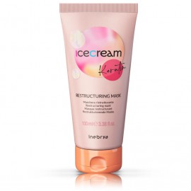 Inebrya Ice Cream Keratin Restructuring Mask taastav juuksemask keratiiniga