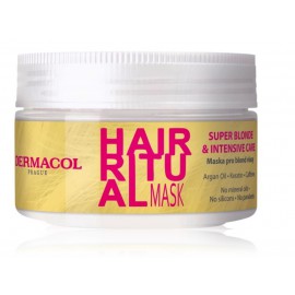 Dermacol Hair Ritual Super Blonde & Intensive Care Mask маска для светлых волос