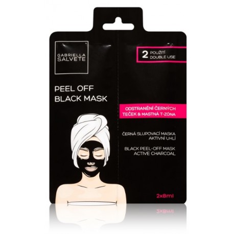 Gabriella Salvete Active Charcoal Black Peel-Off Mask пилинг маска для лица