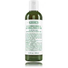 Kiehl's Cucumber Herbalal Alcohol-Free veido тоник для лица для сухой и чувствительной кожи